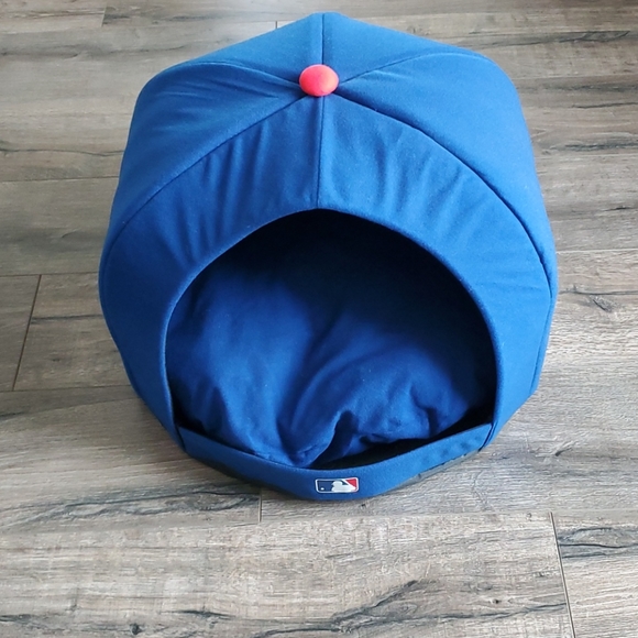 cubs hat dog bed